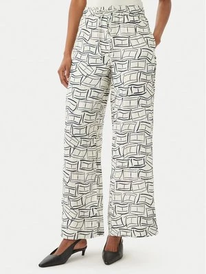 Obrázek produktu Tommy Hilfiger Kalhoty z materiálu WW0WW48970 Světle béžová Wide Leg