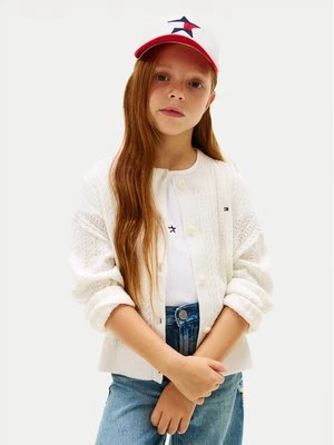 Obrázek produktu Tommy Hilfiger Kardigan KG0KG09378 Bílá Relaxed Fit