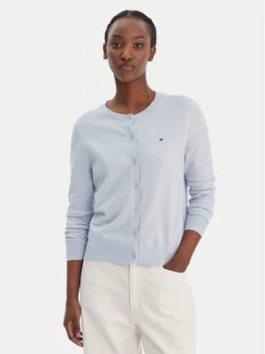 Obrázek produktu Tommy Hilfiger Kardigan WW0WW42370 Světle modrá Regular Fit