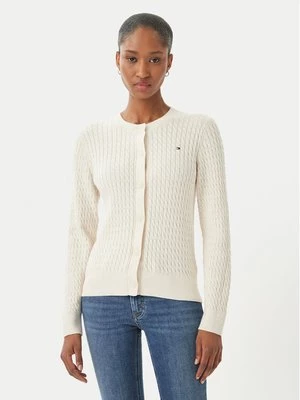 Obrázek produktu Tommy Hilfiger Kardigan WW0WW43329 Écru Regular Fit