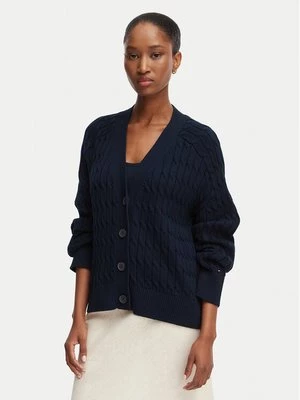 Obrázek produktu Tommy Hilfiger Kardigan WW0WW50078 Tmavomodrá Relaxed Fit