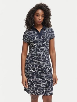 Obrázek produktu Tommy Hilfiger Každodenní šaty 1985 Pique WW0WW49719 Tmavomodrá Regular Fit
