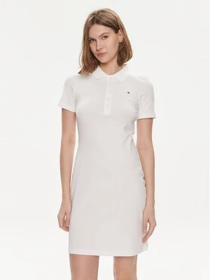 Obrázek produktu Tommy Hilfiger Každodenní šaty 1985 WW0WW37853 Écru Slim Fit