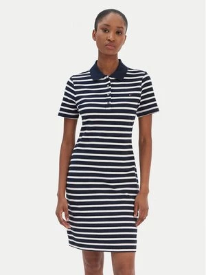Obrázek produktu Tommy Hilfiger Každodenní šaty 1985 WW0WW43228 Tmavomodrá Slim Fit