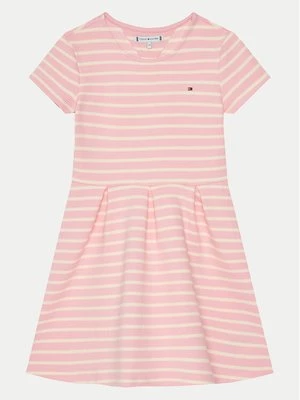 Obrázek produktu Tommy Hilfiger Každodenní šaty KG0KG08339 S Růžová Slim Fit