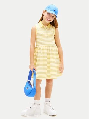 Obrázek produktu Tommy Hilfiger Každodenní šaty KG0KG08486 Světle žlutá Regular Fit