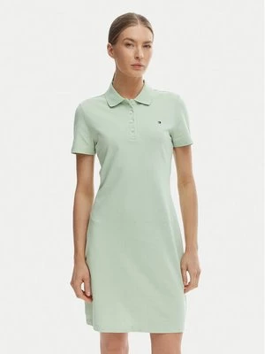 Obrázek produktu Tommy Hilfiger Každodenní šaty WW0WW43228 Zelená Slim Fit