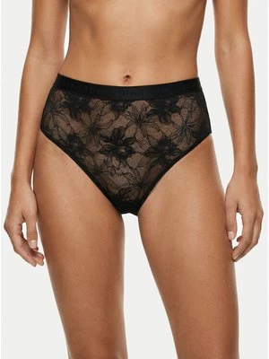 Obrázek produktu Tommy Hilfiger Klasické kalhotky s vysokým pasem UW0UW06269 Černá