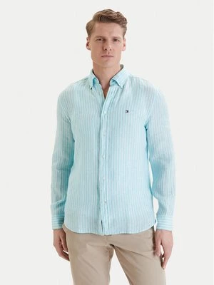 Obrázek produktu Tommy Hilfiger Košile Bengal MW0MW42400 Tyrkysová Regular Fit