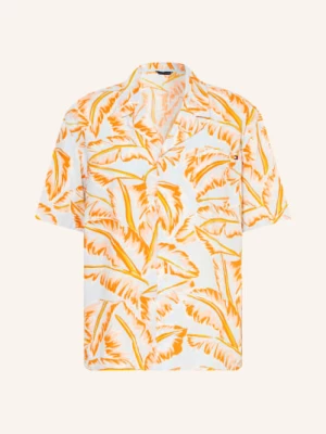 Obrázek produktu Tommy Hilfiger Košile S Krátkým Rukávem Comfort Fit oranžová / černošedá / neonově žlutá