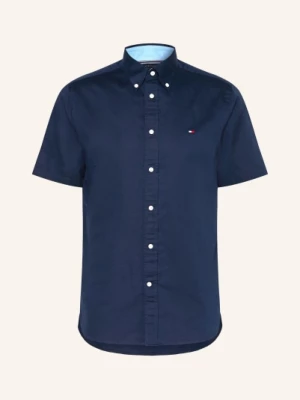 Obrázek produktu Tommy Hilfiger Košile S Krátkým Rukávem Regular Fit S Lnem tmavě modrá