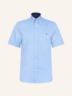Obrázek produktu Tommy Hilfiger Košile S Krátkým Rukávem Regular Fit S Lnem tmavě modrá