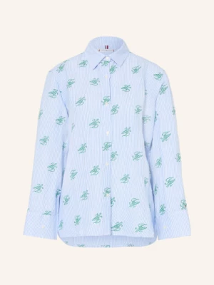 Obrázek produktu Tommy Hilfiger Košile S Lnem tmavě modrá / zelená / bílá