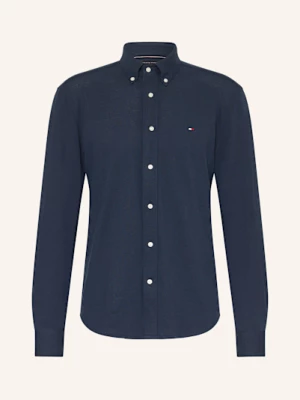 Obrázek produktu Tommy Hilfiger Košile S Piké Vzorem, Regular Fit tmavě modrá