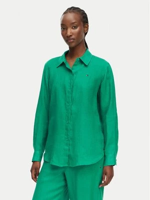 Obrázek produktu Tommy Hilfiger Košile WW0WW44679 Zelená Relaxed Fit