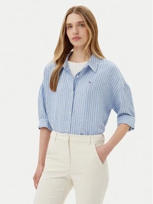 Obrázek produktu Tommy Hilfiger Košile WW0WW46169 Modrá Loose Fit