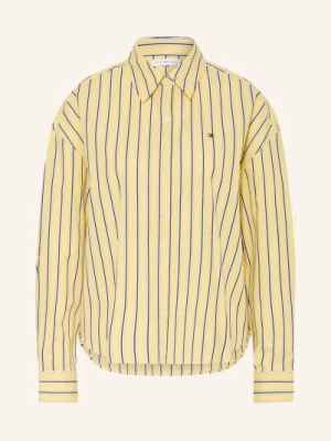 Obrázek produktu Tommy Hilfiger Košilová Blůza žlutá / bílá / černá