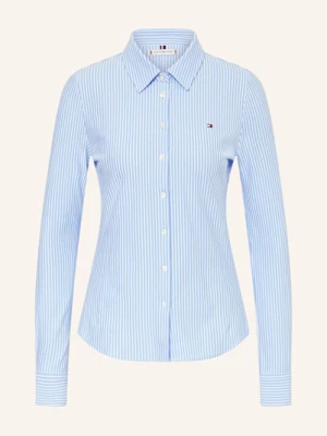 Obrázek produktu Tommy Hilfiger Košilová Halenka Z Piké tmavě modrá / bílá