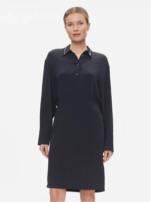 Obrázek produktu Tommy Hilfiger Košilové šaty Smd Detail Fluid Knee Dress WW0WW41009 Tmavomodrá Regular Fit