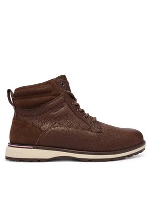 Obrázek produktu Tommy Hilfiger Kotníková obuv Corporate W FM0FM05606 Hnědá