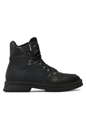 Obrázek produktu Tommy Hilfiger Kotníková obuv Hilfiger Warm Cordura Mix Boot FM0FM05180 Černá