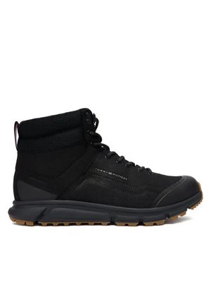 Obrázek produktu Tommy Hilfiger Kotníková obuv Outdoor Runner Hi Wpm FM0FM05575 Černá