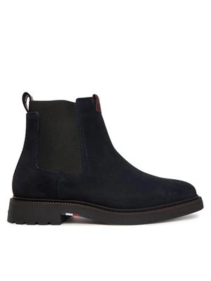 Obrázek produktu Tommy Hilfiger Kotníková obuv s elastickým prvkem Comfort Lwt FM0FM05592 Tmavomodrá