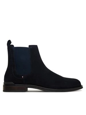Obrázek produktu Tommy Hilfiger Kotníková obuv s elastickým prvkem Corporate FM0FM05580 Tmavomodrá