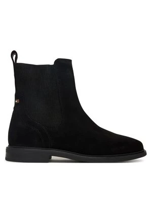Obrázek produktu Tommy Hilfiger Kotníková obuv s elastickým prvkem Flag Boot FW0FW08780 Černá