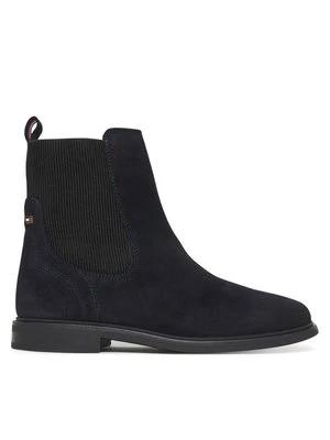 Obrázek produktu Tommy Hilfiger Kotníková obuv s elastickým prvkem Flag Boot FW0FW08780 Tmavomodrá