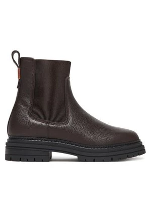 Obrázek produktu Tommy Hilfiger Kotníková obuv s elastickým prvkem FW0FW08771 Hnědá