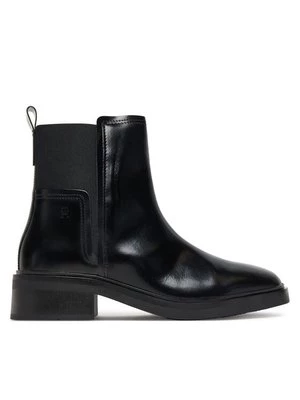 Obrázek produktu Tommy Hilfiger Kotníková obuv s elastickým prvkem Minimal Abrasivato FW0FW08764 Černá