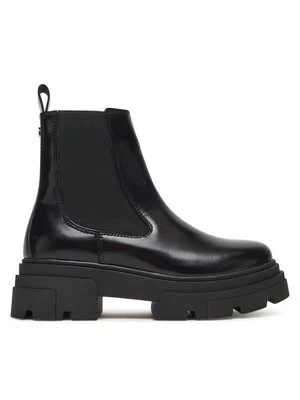 Obrázek produktu Tommy Hilfiger Kotníková obuv s elastickým prvkem Shiny FW0FW09042 Černá