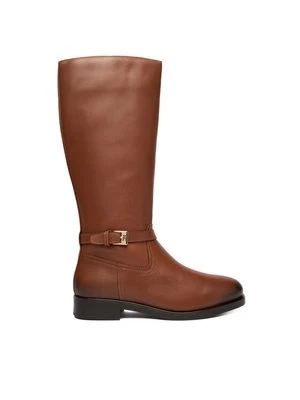 Obrázek produktu Tommy Hilfiger Kozačky Th Buckle Riding Lthr Long Boot FW0FW08873 Hnědá