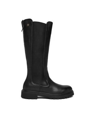 Obrázek produktu Tommy Hilfiger Kozačky Th Lthr Cleated Long Boot FW0FW08985 Černá