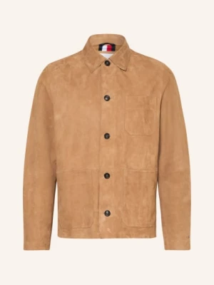 Obrázek produktu Tommy Hilfiger Kožená Bunda hnědá