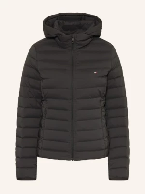 Obrázek produktu Tommy Hilfiger Lehká Péřová Bunda S Odnímatelnou Kapucí černá