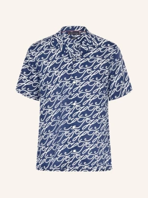 Obrázek produktu Tommy Hilfiger Letní Košile Regular Fit Z Lnu tmavě modrá / bílá