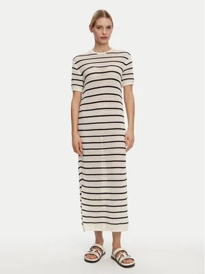 Obrázek produktu Tommy Hilfiger Letní šaty Pointelle WW0WW44489 Béžová Slim Fit