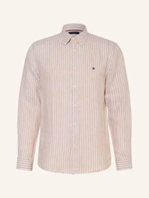 Obrázek produktu Tommy Hilfiger Lněná Košile Regular Fit béžová / bílá