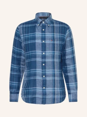 Obrázek produktu Tommy Hilfiger Lněná Košile Regular Fit modrá / tmavě modrá