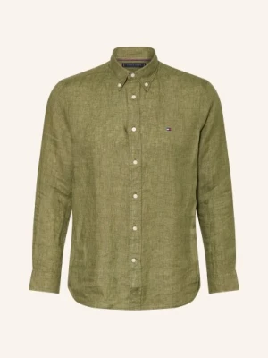 Obrázek produktu Tommy Hilfiger Lněná Košile Regular Fit olivová