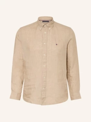 Obrázek produktu Tommy Hilfiger Lněná Košile Regular Fit světle hnědá