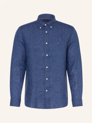 Obrázek produktu Tommy Hilfiger Lněná Košile Regular Fit tmavě modrá