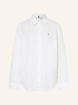 Obrázek produktu Tommy Hilfiger Lněná Košilová Halenka bílá