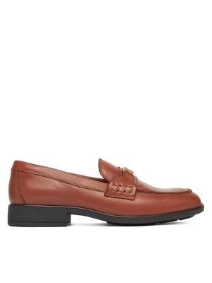Obrázek produktu Tommy Hilfiger Loafersy Th Logo Leather Loafer FW0FW08705 Hnědá