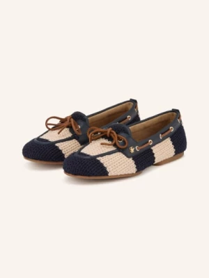 Obrázek produktu Tommy Hilfiger Lodní Boty tmavě modrá / bílá