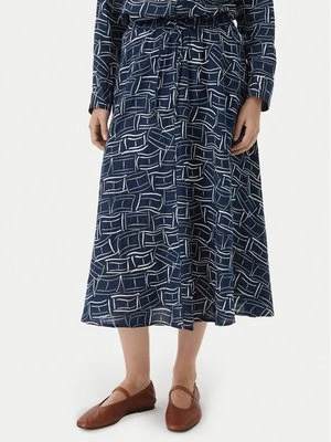 Obrázek produktu Tommy Hilfiger Midi sukně WW0WW50753 Tmavomodrá Regular Fit