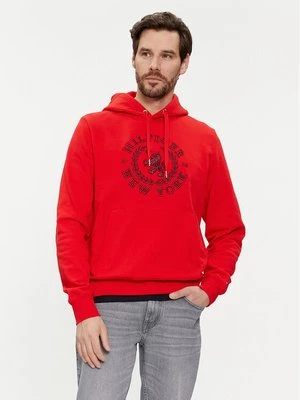 Obrázek produktu Tommy Hilfiger Mikina Big Icon MW0MW33650 Červená Regular Fit