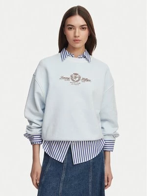 Obrázek produktu Tommy Hilfiger Mikina Crest Embroidery WW0WW48733 Světle modrá Relaxed Fit